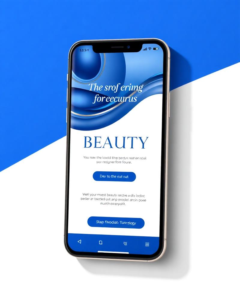 Beauty Brand Landing Page